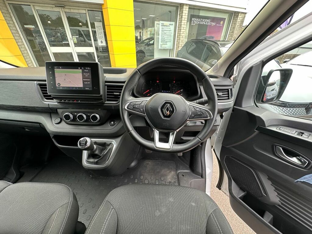 Renault Trafic Sl30 Blue Dci 150 Extra Sport Van GP23HXC White #3