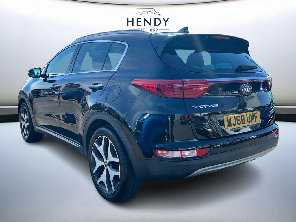 Kia Sportage 1.7 Crdi Isg Gt-line WJ68UMF Black #6