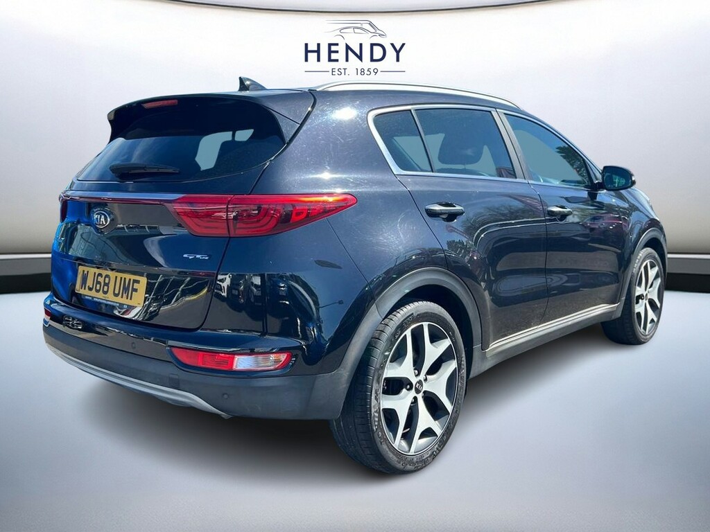 Kia Sportage 1.7 Crdi Isg Gt-line WJ68UMF Black #4