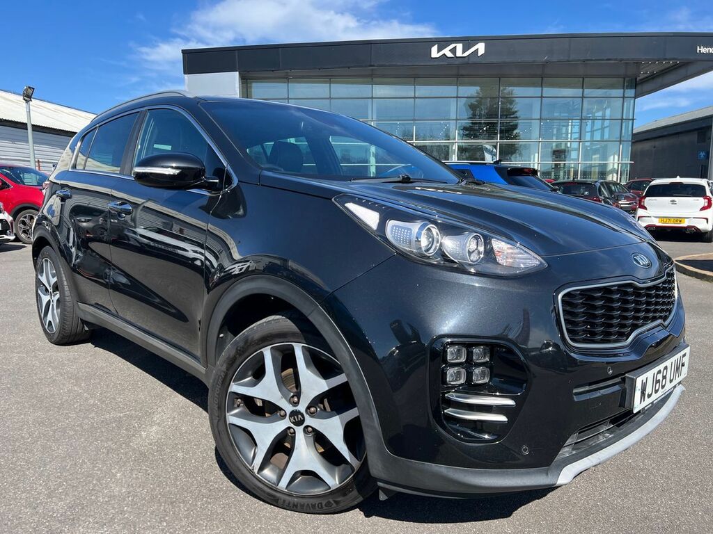 Kia Sportage 1.7 Crdi Isg Gt-line WJ68UMF Black #3