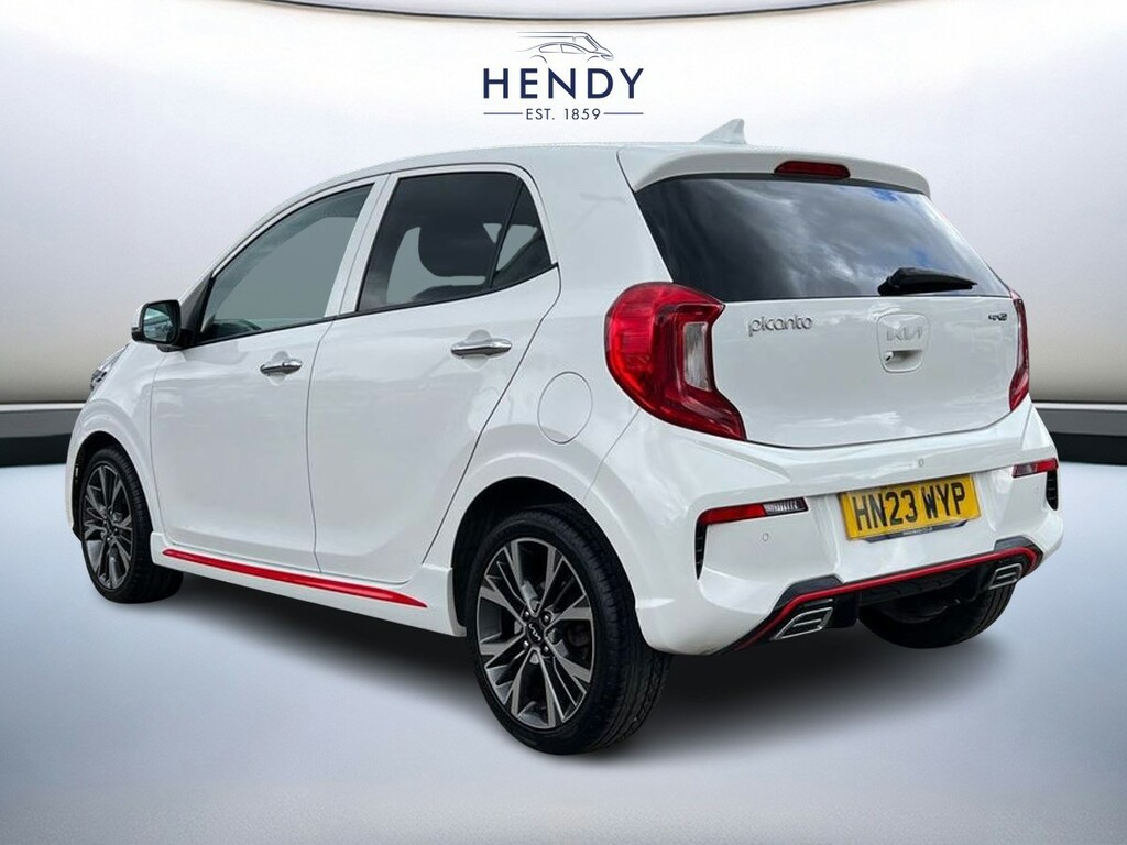 Kia Picanto 1.0T Gdi Gt-line S 4 Seats HN23WYP White #6