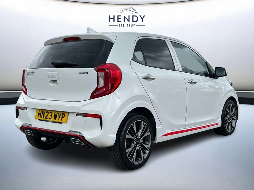 Kia Picanto 1.0T Gdi Gt-line S 4 Seats HN23WYP White #4