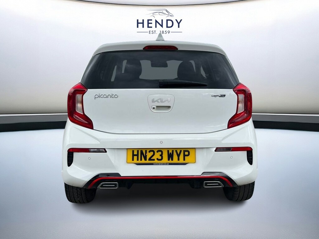 Kia Picanto 1.0T Gdi Gt-line S 4 Seats HN23WYP White #5