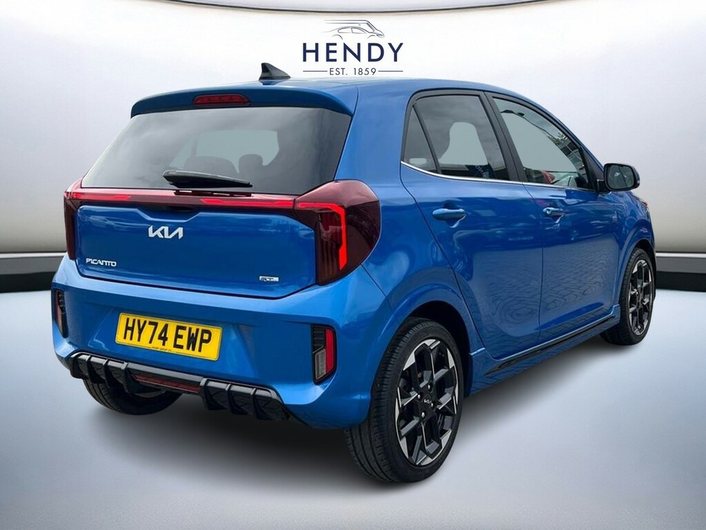 Kia Picanto 1.0 Gt-line HY74EWP Blue #4
