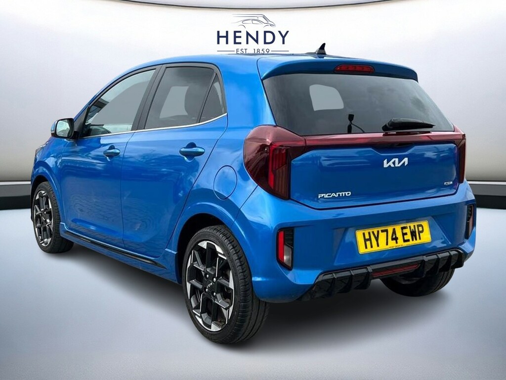 Kia Picanto 1.0 Gt-line HY74EWP Blue #6