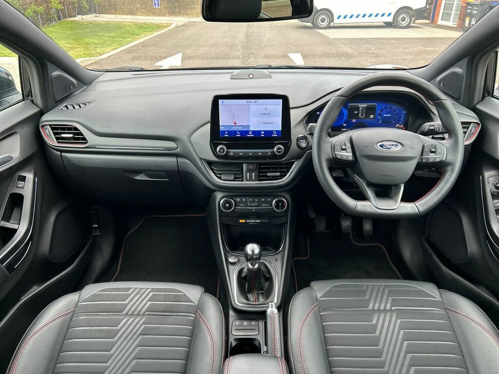 Ford Puma 1.0 Ecoboost Hybrid Mhev St-line X HK72VEM Black #3