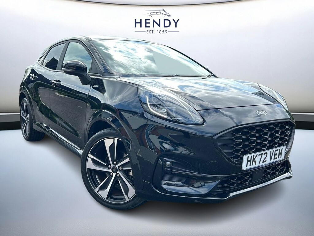 Ford Puma 1.0 Ecoboost Hybrid Mhev St-line X Black