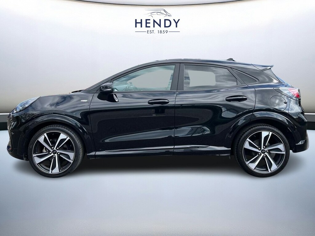 Ford Puma 1.0 Ecoboost Hybrid Mhev St-line X HK72VEM Black #6