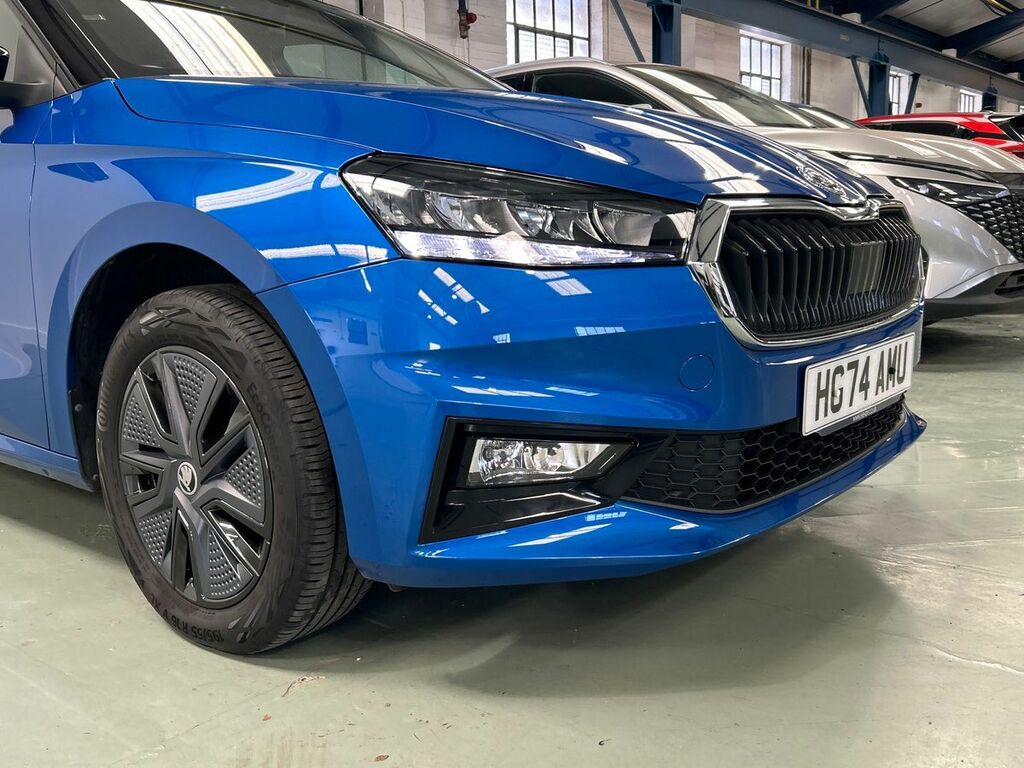 Skoda Fabia 1.0 Tsi 116 Colour Edition Dsg HG74AMU Blue #3