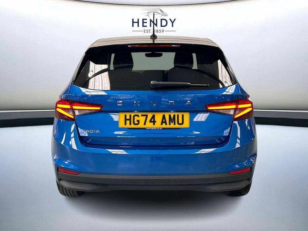 Skoda Fabia 1.0 Tsi 116 Colour Edition Dsg HG74AMU Blue #5
