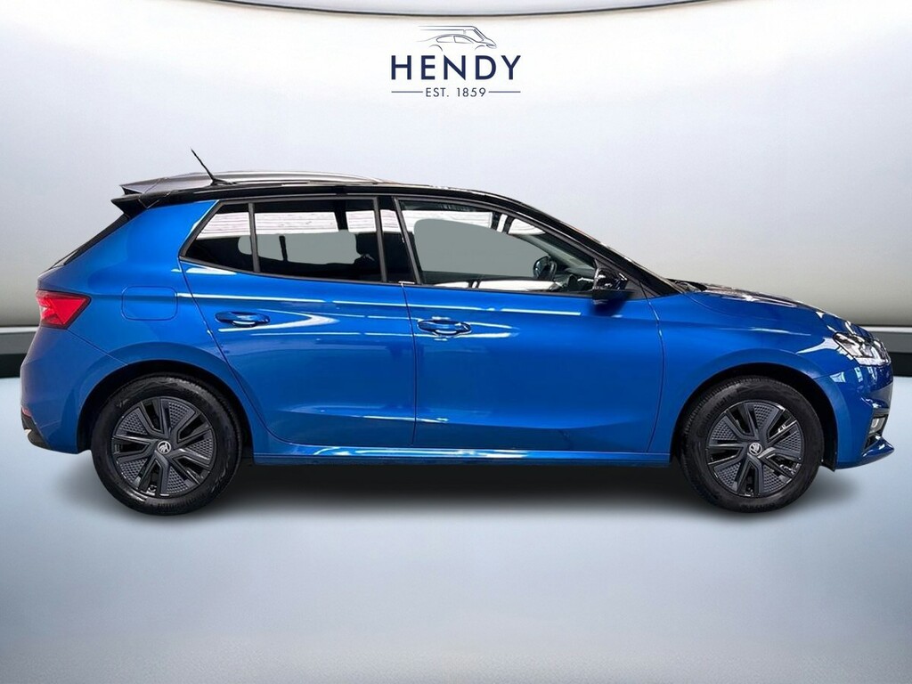 Skoda Fabia 1.0 Tsi 116 Colour Edition Dsg HG74AMU Blue #2