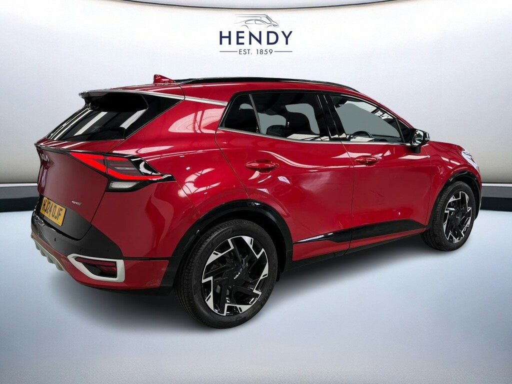 Kia Sportage 1.6T Gdi Isg Gt-line HJ24OJF Red #4
