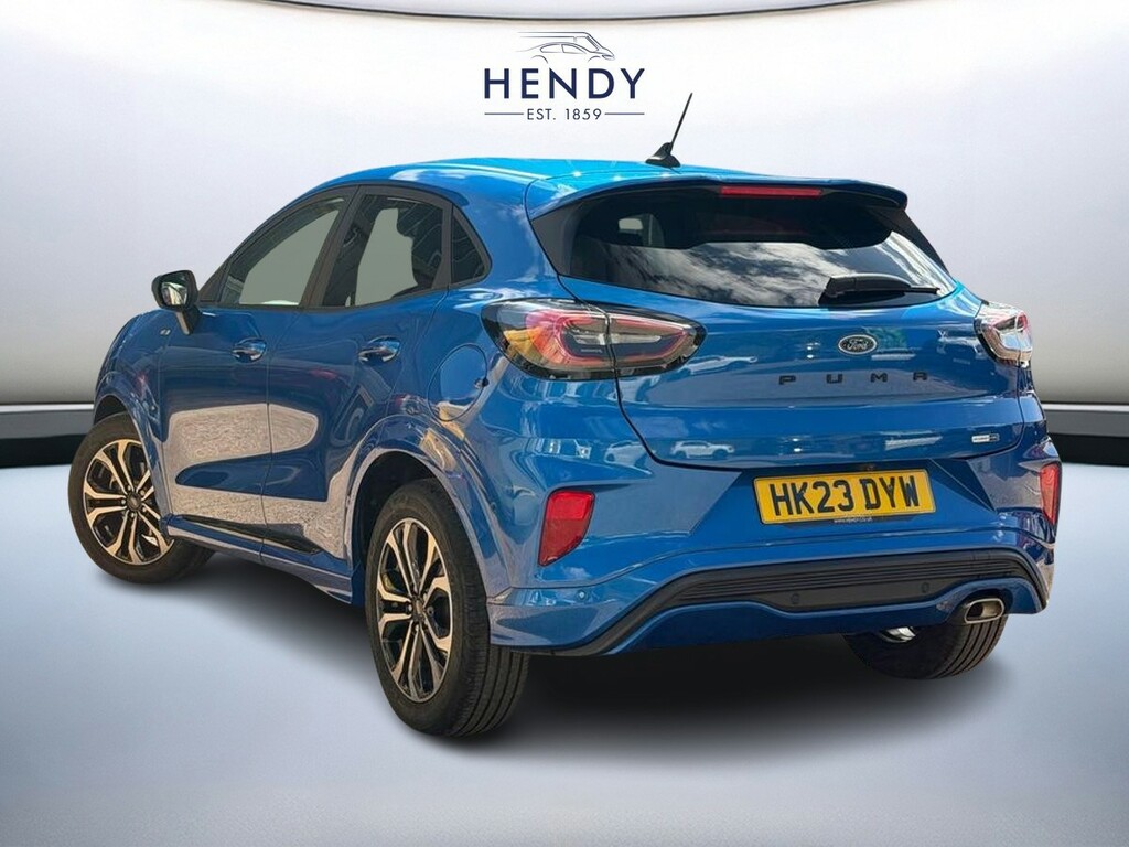 Ford Puma 1.0 Ecoboost Hybrid Mhev St-line HK23DYW Blue #6