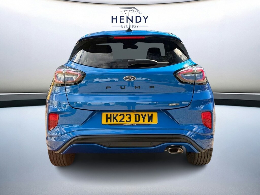 Ford Puma 1.0 Ecoboost Hybrid Mhev St-line HK23DYW Blue #5