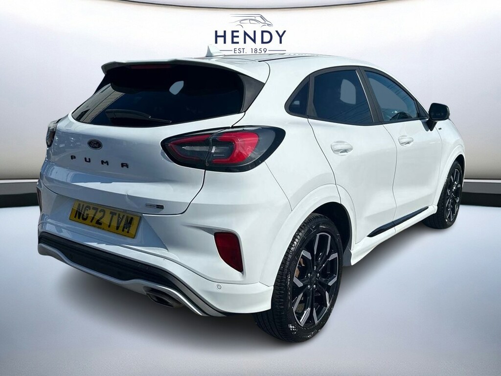 Ford Puma 1.0 Ecoboost Hybrid Mhev St-line X Dct NG72TVM White #4