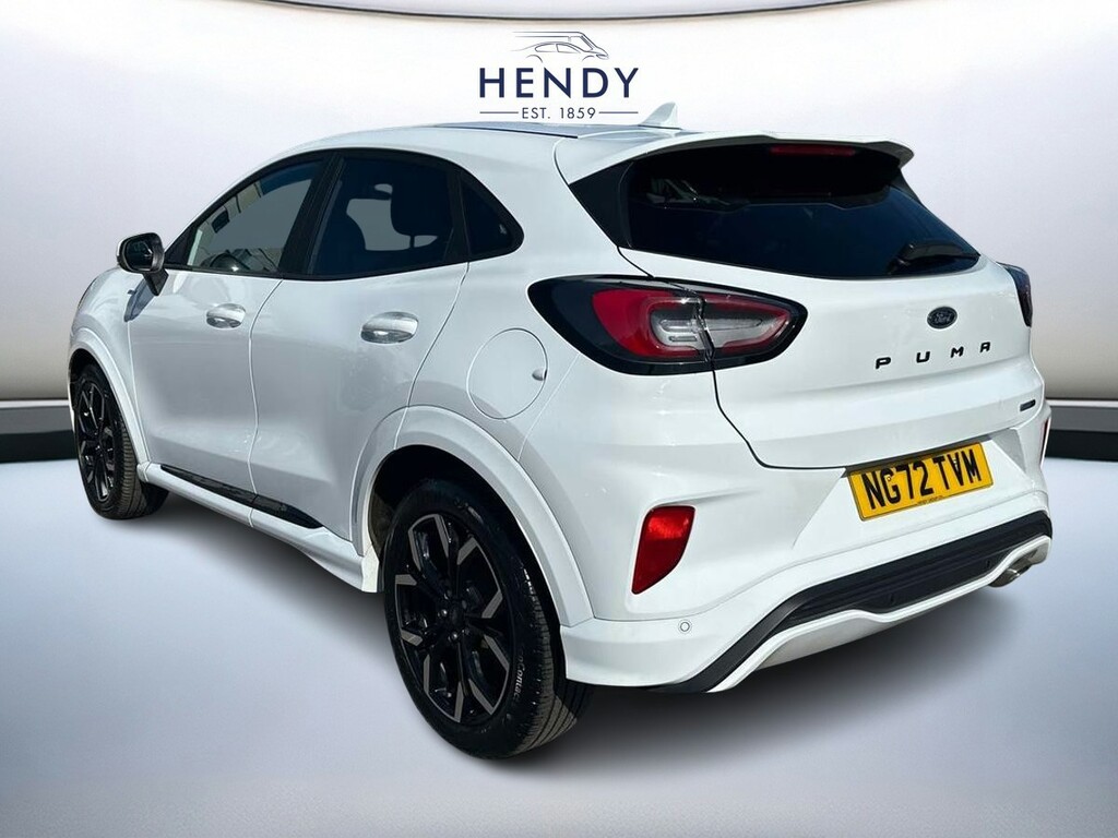 Ford Puma 1.0 Ecoboost Hybrid Mhev St-line X Dct NG72TVM White #6