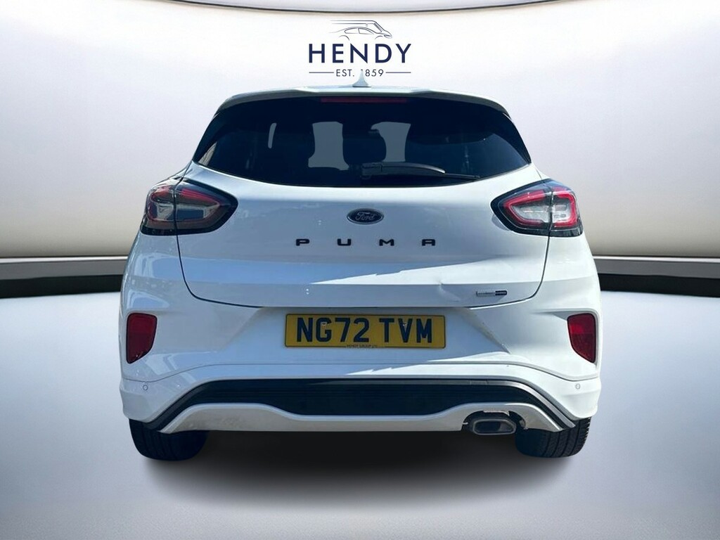 Ford Puma 1.0 Ecoboost Hybrid Mhev St-line X Dct NG72TVM White #5