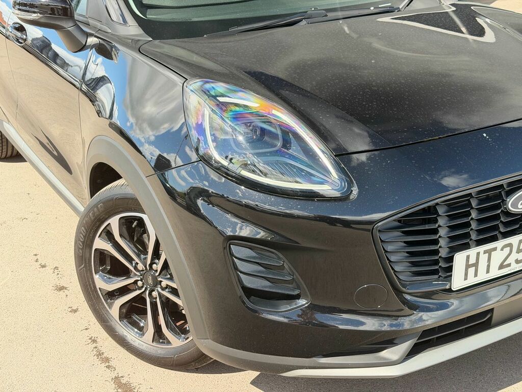 Ford Puma 1.0 Ecoboost Hybrid Mhev Titanium HT25BZA Black #3