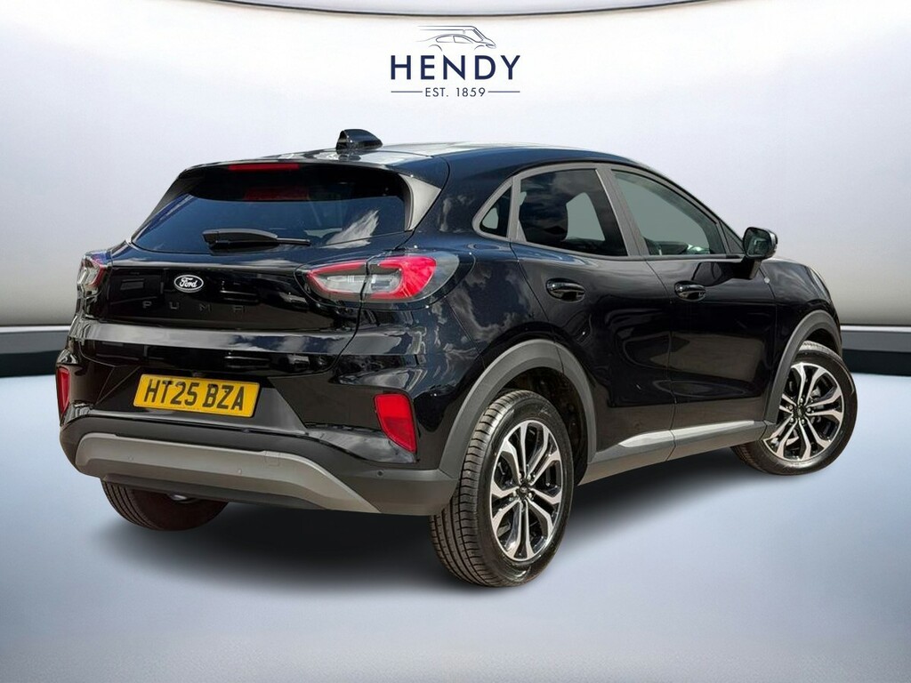 Ford Puma 1.0 Ecoboost Hybrid Mhev Titanium HT25BZA Black #4