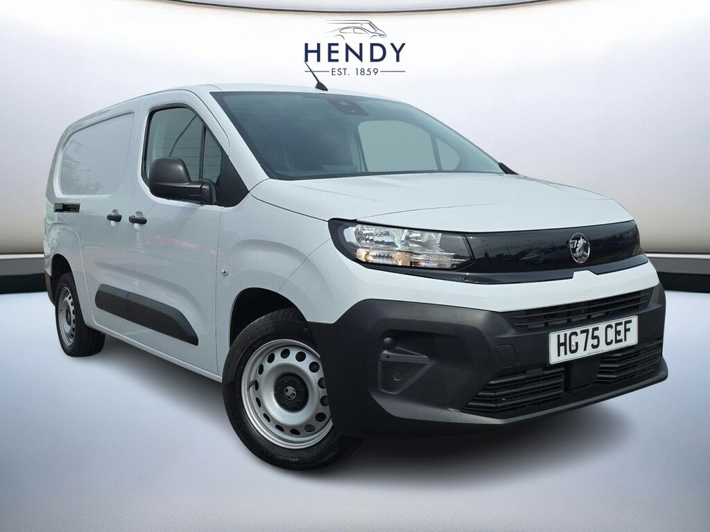 Vauxhall Combo 1.5 Turbo D 100Ps Prime H1 Crew Van White