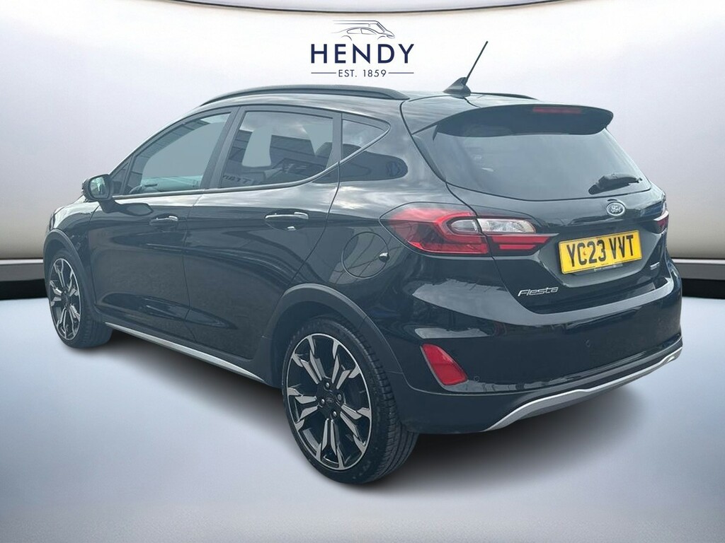 Ford Fiesta 1.0 Ecoboost Hybrid Mhev 125 Active X YC23VVT Black #6