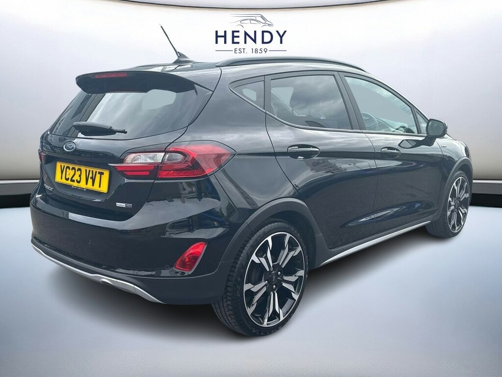 Ford Fiesta 1.0 Ecoboost Hybrid Mhev 125 Active X YC23VVT Black #4