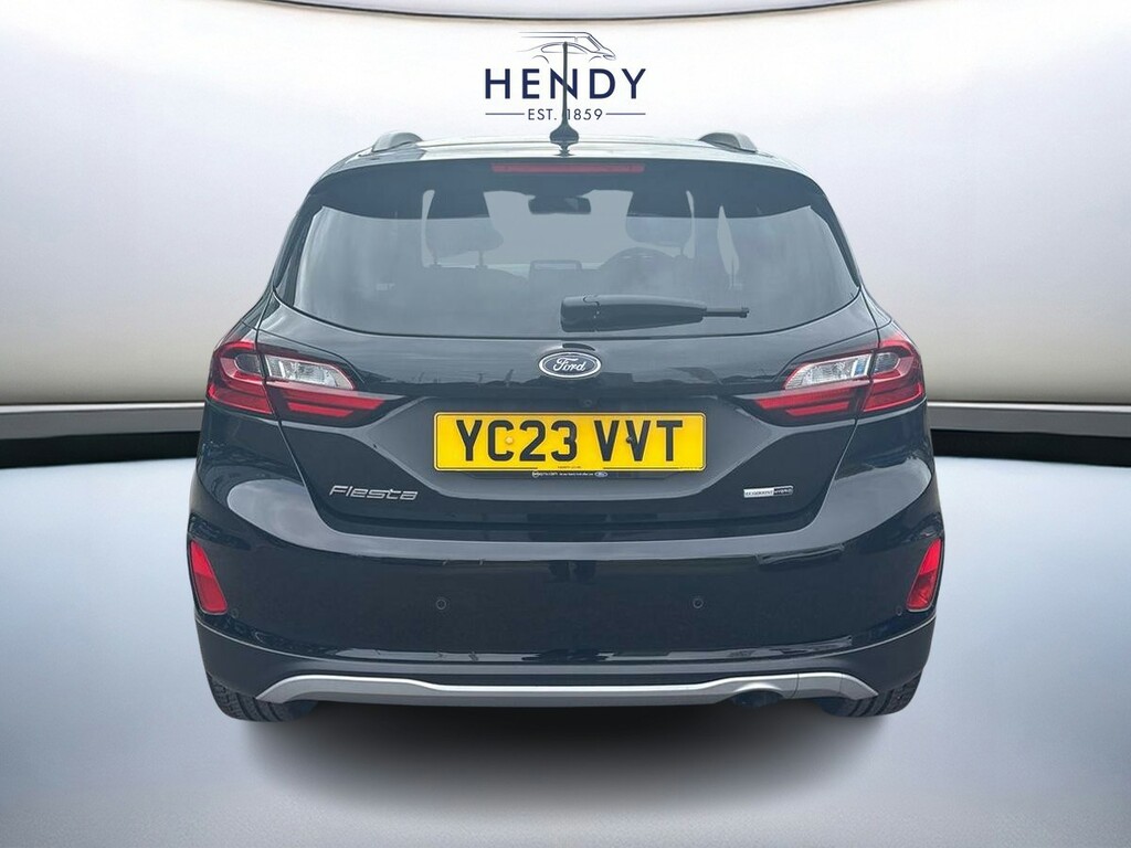 Ford Fiesta 1.0 Ecoboost Hybrid Mhev 125 Active X YC23VVT Black #5