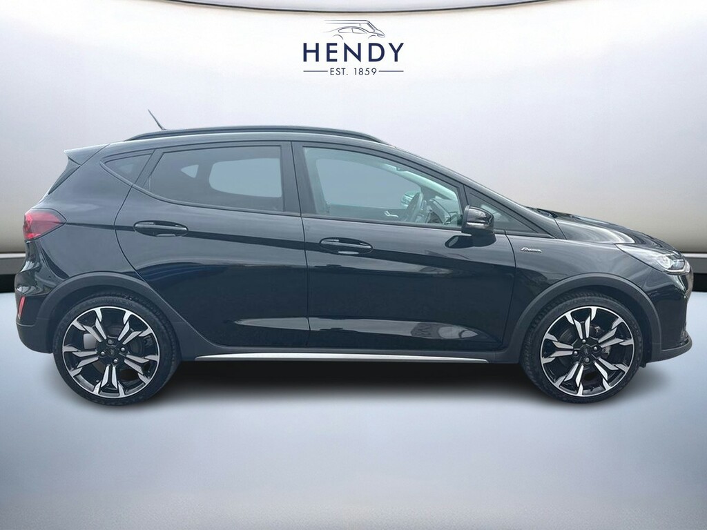 Ford Fiesta 1.0 Ecoboost Hybrid Mhev 125 Active X YC23VVT Black #2