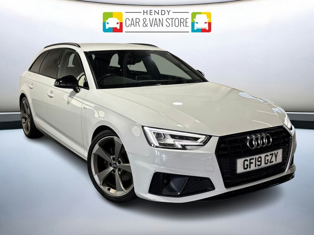 Audi A4 Avant 40 Tfsi Black Edition S Tronic White
