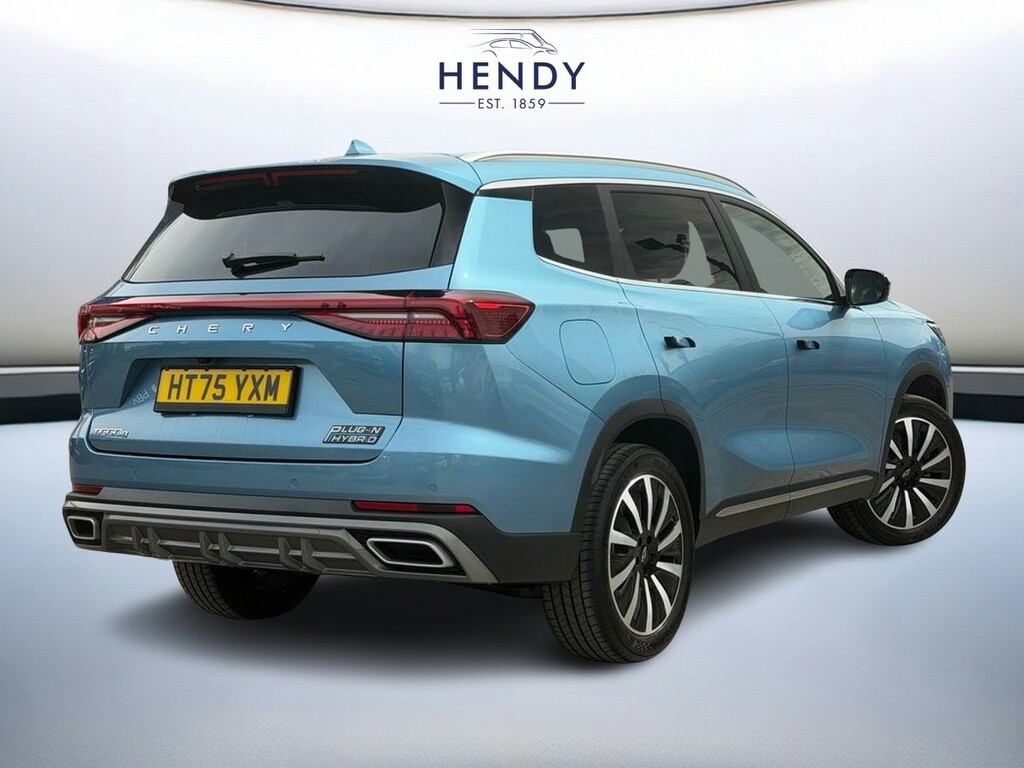 Chery Tiggo 8 1.5T Phev Summit Dht HT75YXM Blue #4