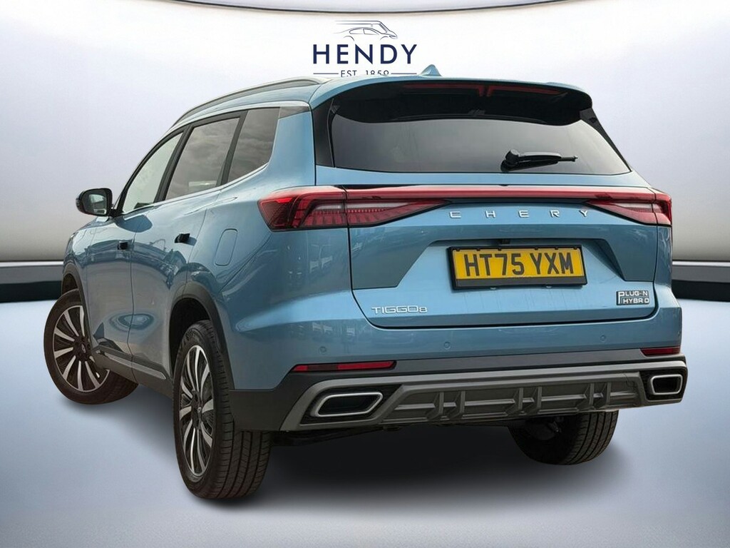 Chery Tiggo 8 1.5T Phev Summit Dht HT75YXM Blue #6