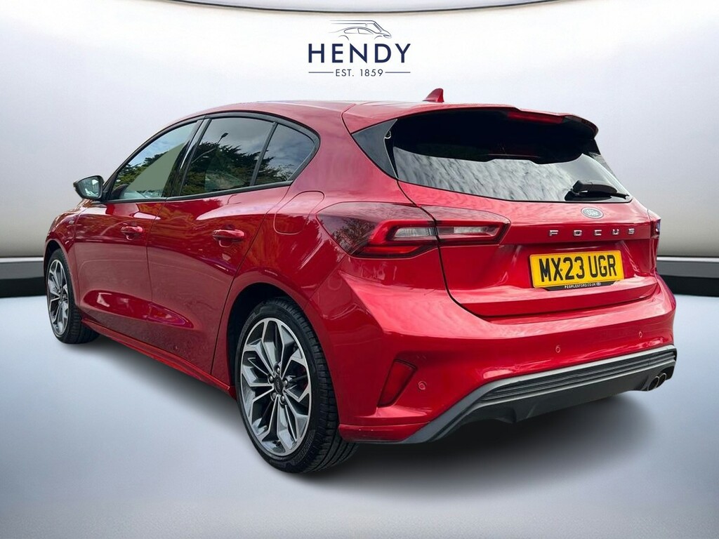 Ford Focus 1.0 Ecoboost St-line Vignale MX23UGR Red #6