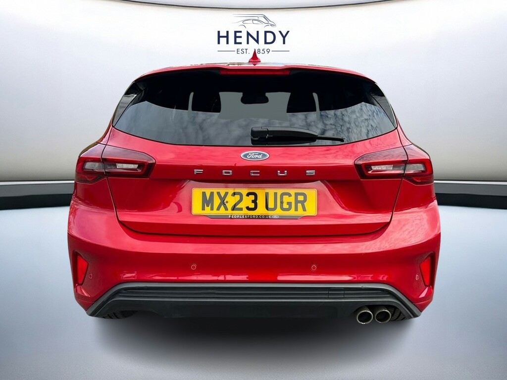 Ford Focus 1.0 Ecoboost St-line Vignale MX23UGR Red #5
