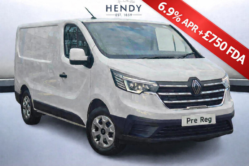 Renault Trafic Sl30 Blue Dci 150 Advance Safety Van Eag9 White