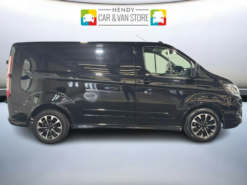 Ford Transit Custom 2.0 Ecoblue 170Ps Low Roof Sport Van HV23OVS Black #2