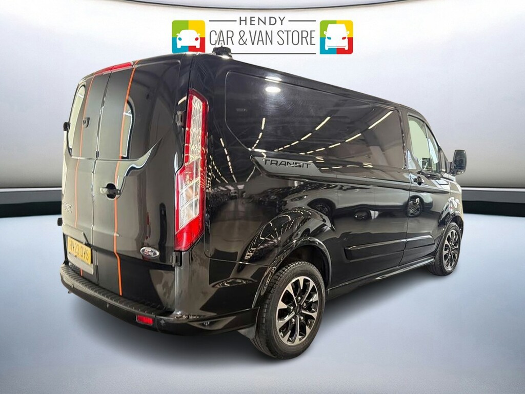 Ford Transit Custom 2.0 Ecoblue 170Ps Low Roof Sport Van HV23OVS Black #3