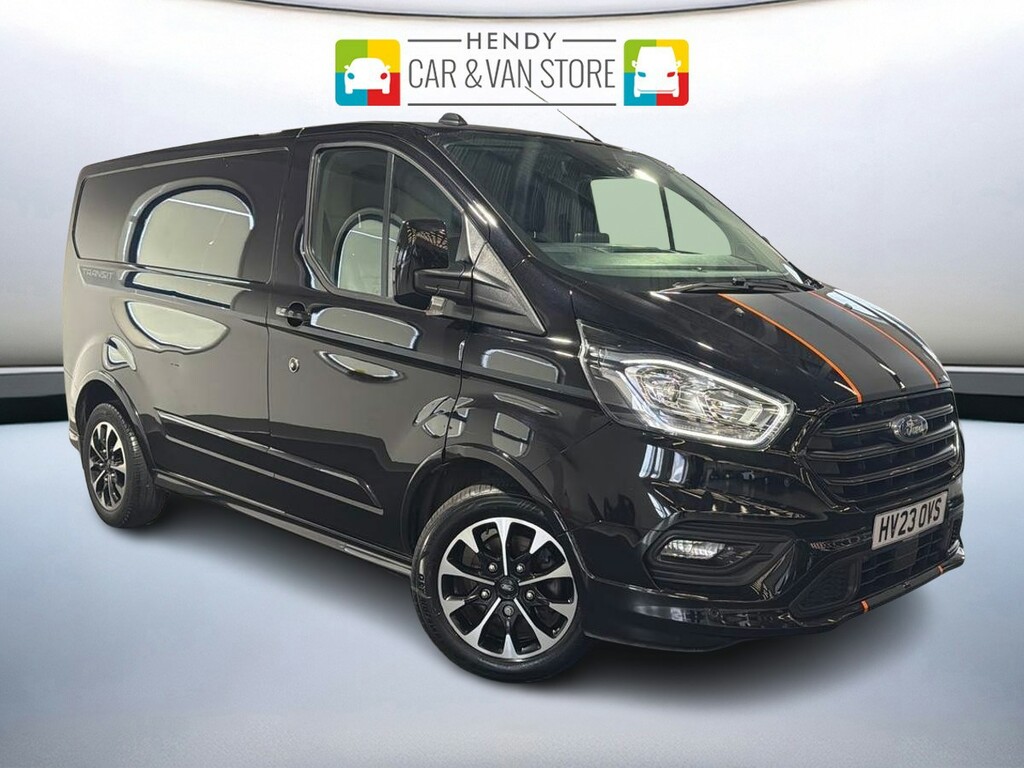 Ford Transit Custom 2.0 Ecoblue 170Ps Low Roof Sport Van Black