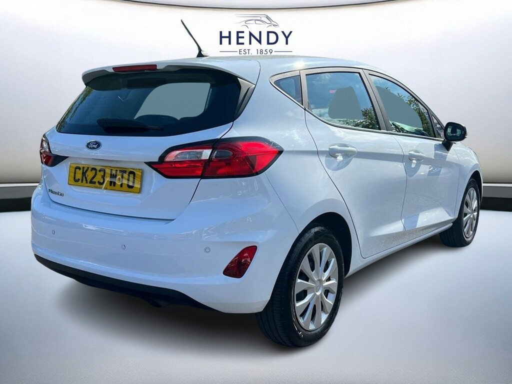 Ford Fiesta 1.0 Ecoboost Trend CK23WTO White #4