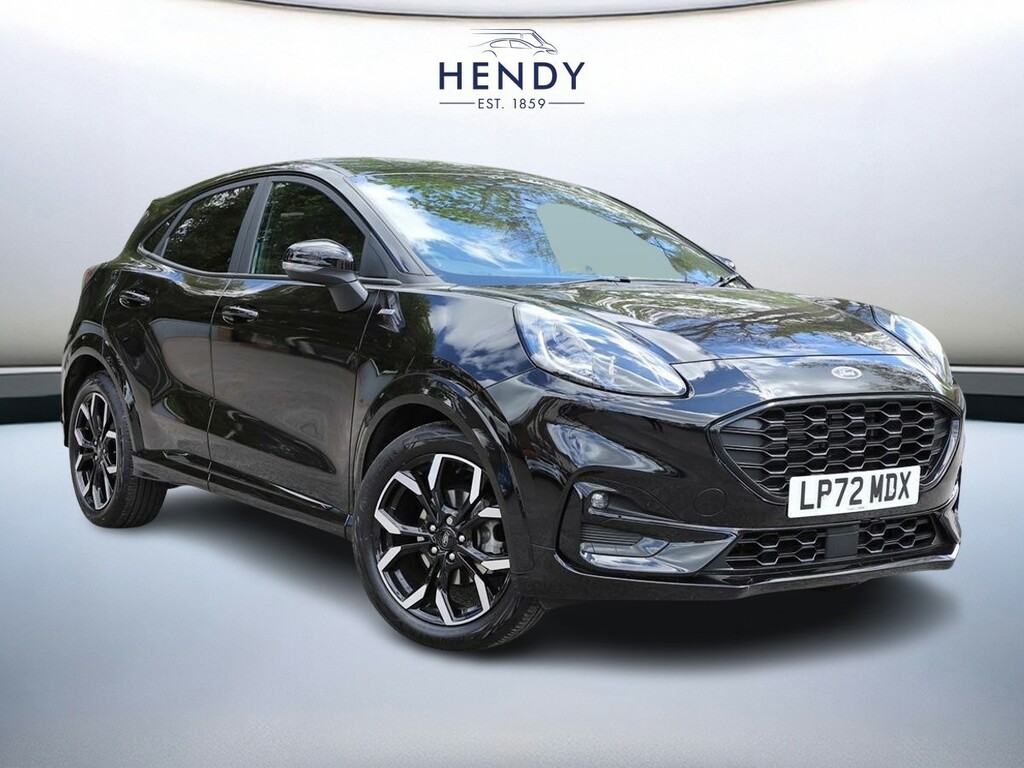 Ford Puma 1.0 Ecoboost Hybrid Mhev St-line X Black