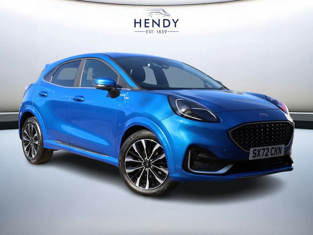 Ford Puma 1.0 Ecoboost Hybr Mhev 155 St-line Vignale Dct Blue