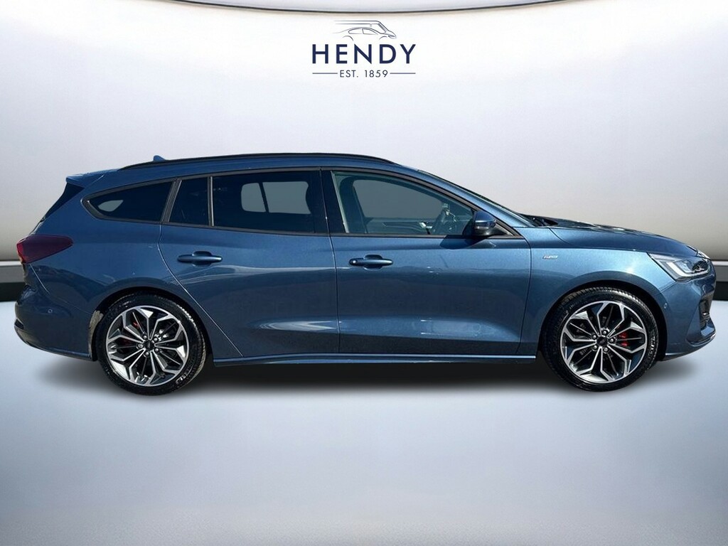 Ford Focus 1.0 Ecoboost Hybrid Mhev 155 St-line X Blue #2