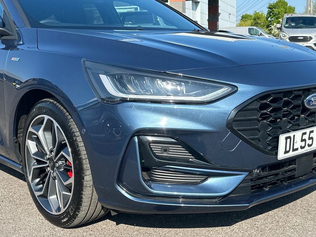 Ford Focus 1.0 Ecoboost Hybrid Mhev 155 St-line X Blue #3