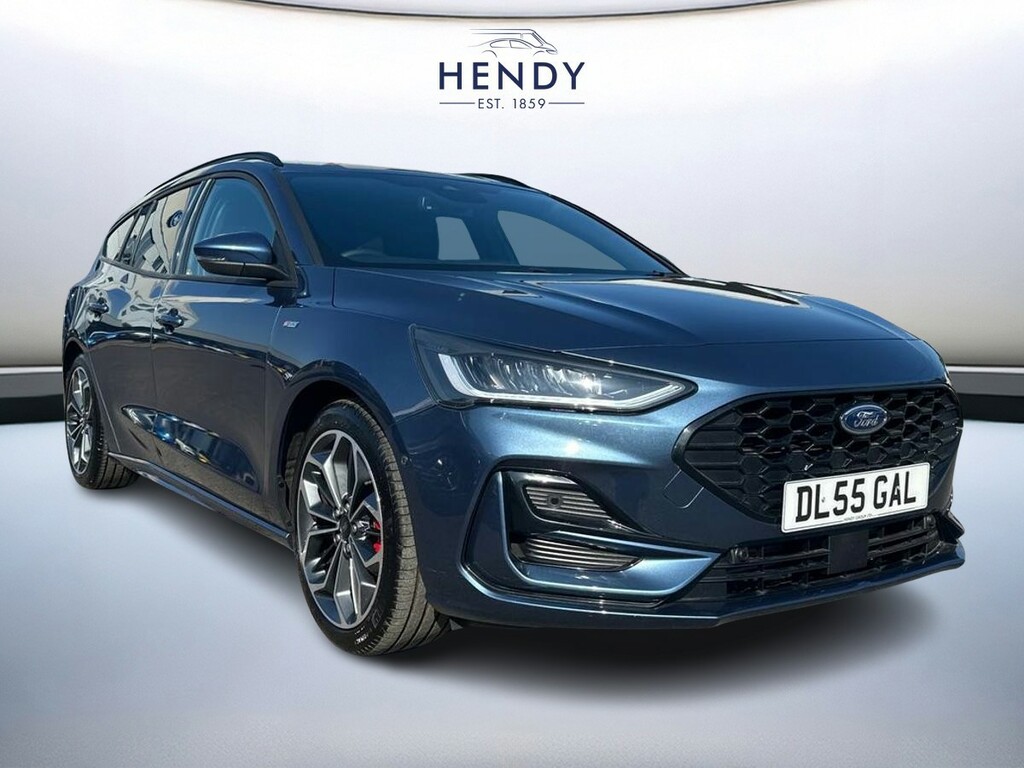 Ford Focus 1.0 Ecoboost Hybrid Mhev 155 St-line X Blue