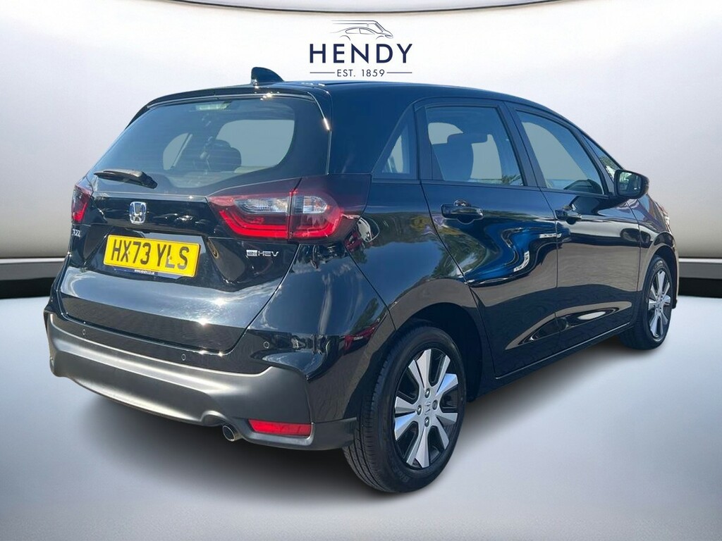 Honda Jazz 1.5 I-mmd Hybrid Elegance Ecvt HX73YLS Black #4