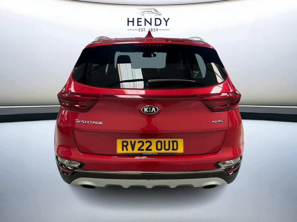 Kia Sportage 1.6 Crdi 48V Isg Gt-line Dct Awd RV22OUD Red #5