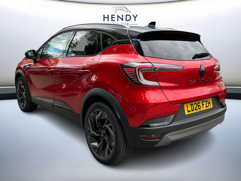 Renault Captur 1.8 E-tech Full Hybrid 160 Esprit Alpine LD26FZH Red #6