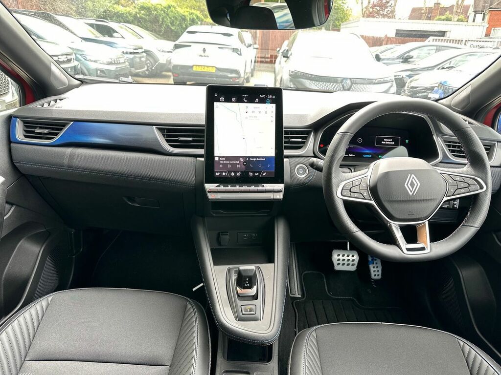 Renault Captur 1.8 E-tech Full Hybrid 160 Esprit Alpine LD26FZH Red #3