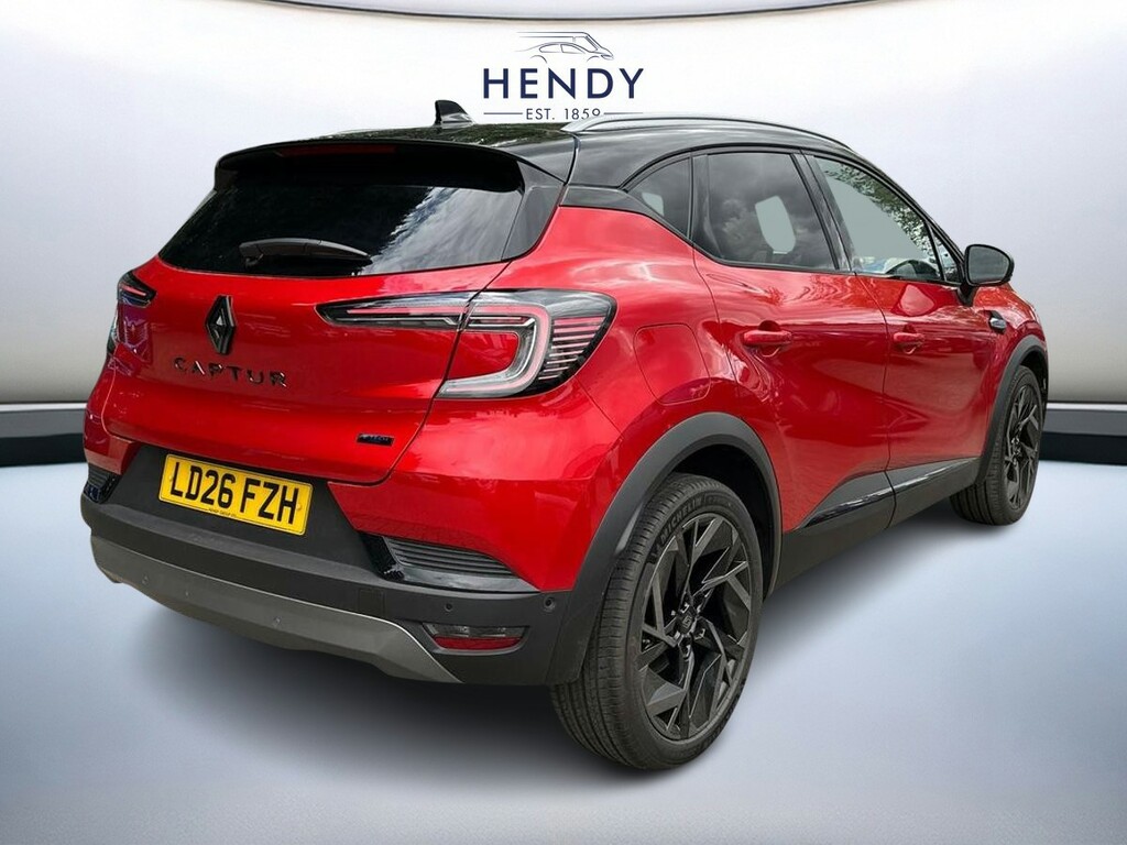 Renault Captur 1.8 E-tech Full Hybrid 160 Esprit Alpine LD26FZH Red #4