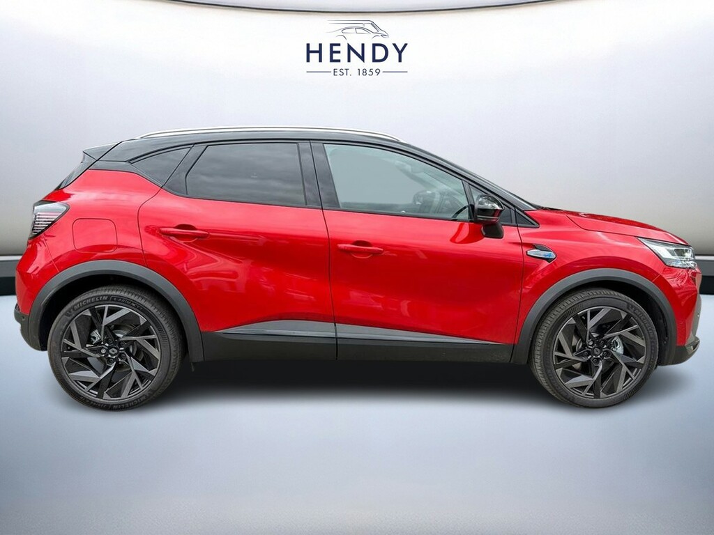 Renault Captur 1.8 E-tech Full Hybrid 160 Esprit Alpine LD26FZH Red #2