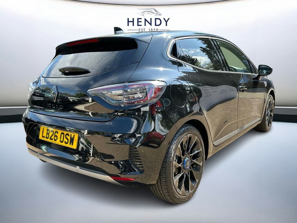 Renault Clio 1.6 E-tech Fh 145 Iconic Esprit Alpine LB26OSW Black #4